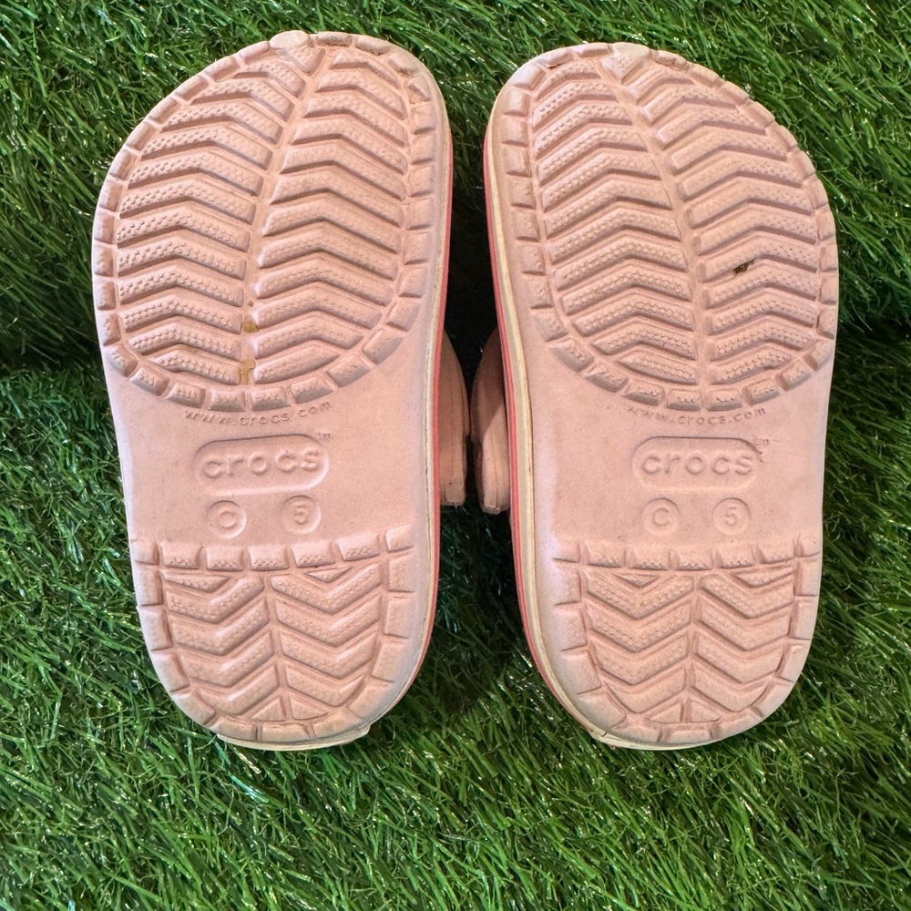 Light Pink Crocs Clogs - Picture 4 of 4